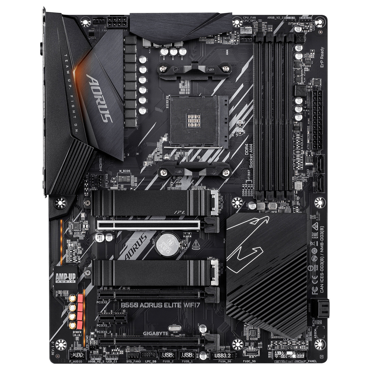 Gigabyte B550 AORUS ELITE WiFi7 AM4 ATX matična plošča 2