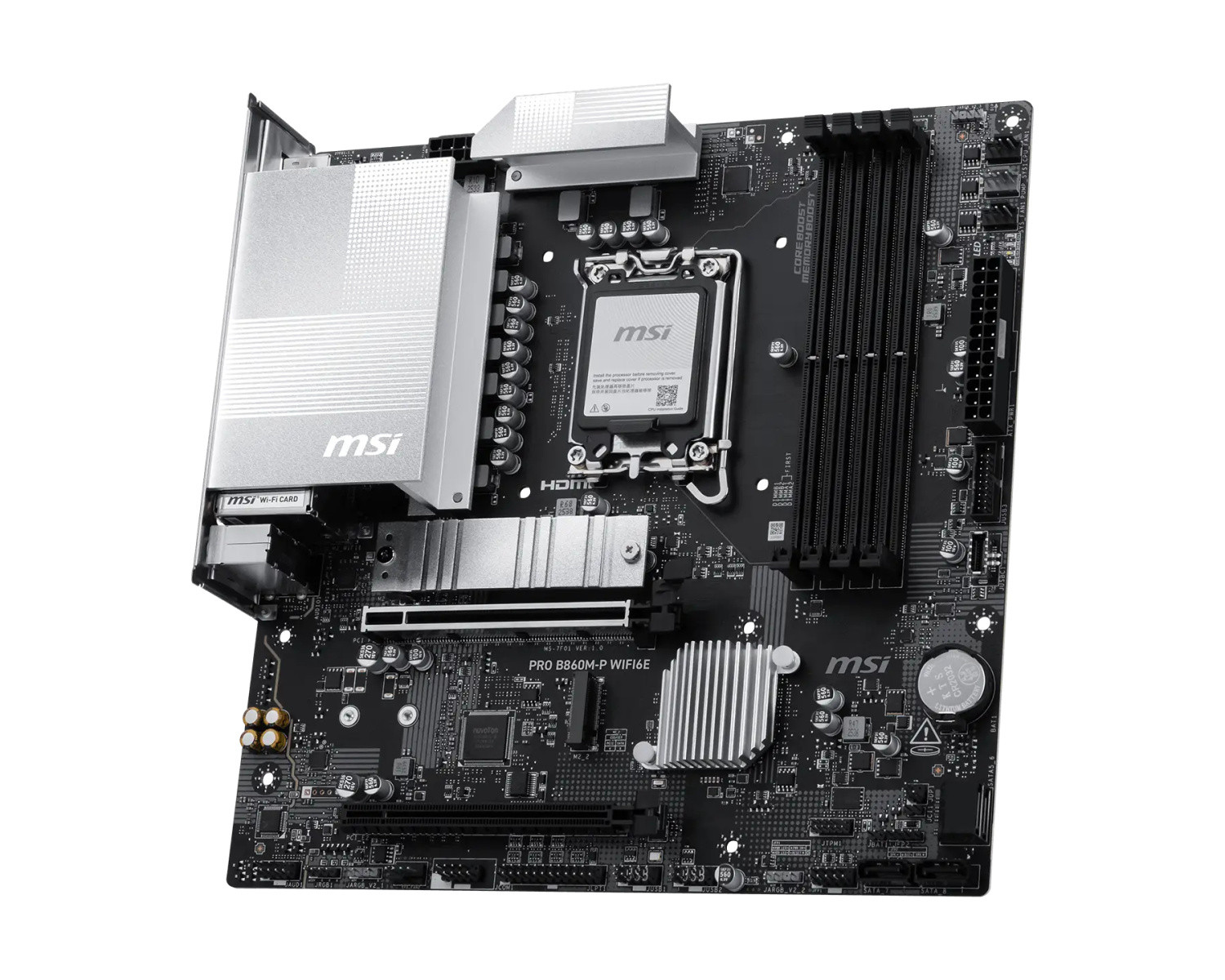 MSI PRO B860M-P WIFI6E matična plošča AM5 mATX 4DDR5 2