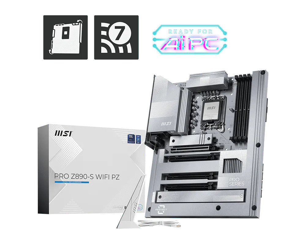 MSI PRO Z890-S WIFI matična plošča PZ s1851 ATX 4DDR5