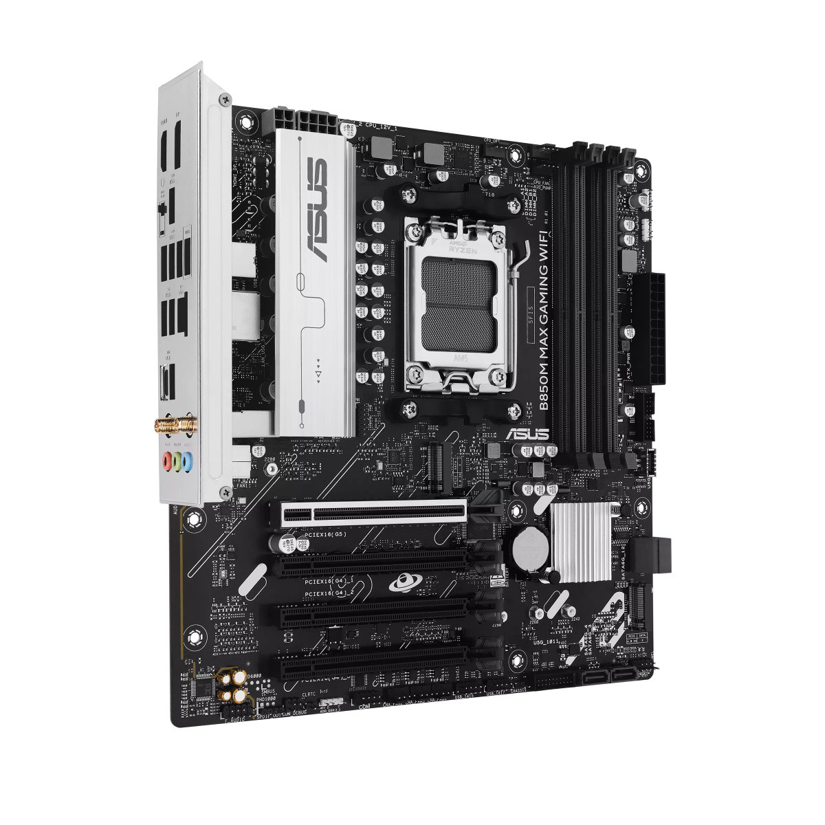 Asus matična plošča B850M MAX GAMING WIFI AM5 mATX 8