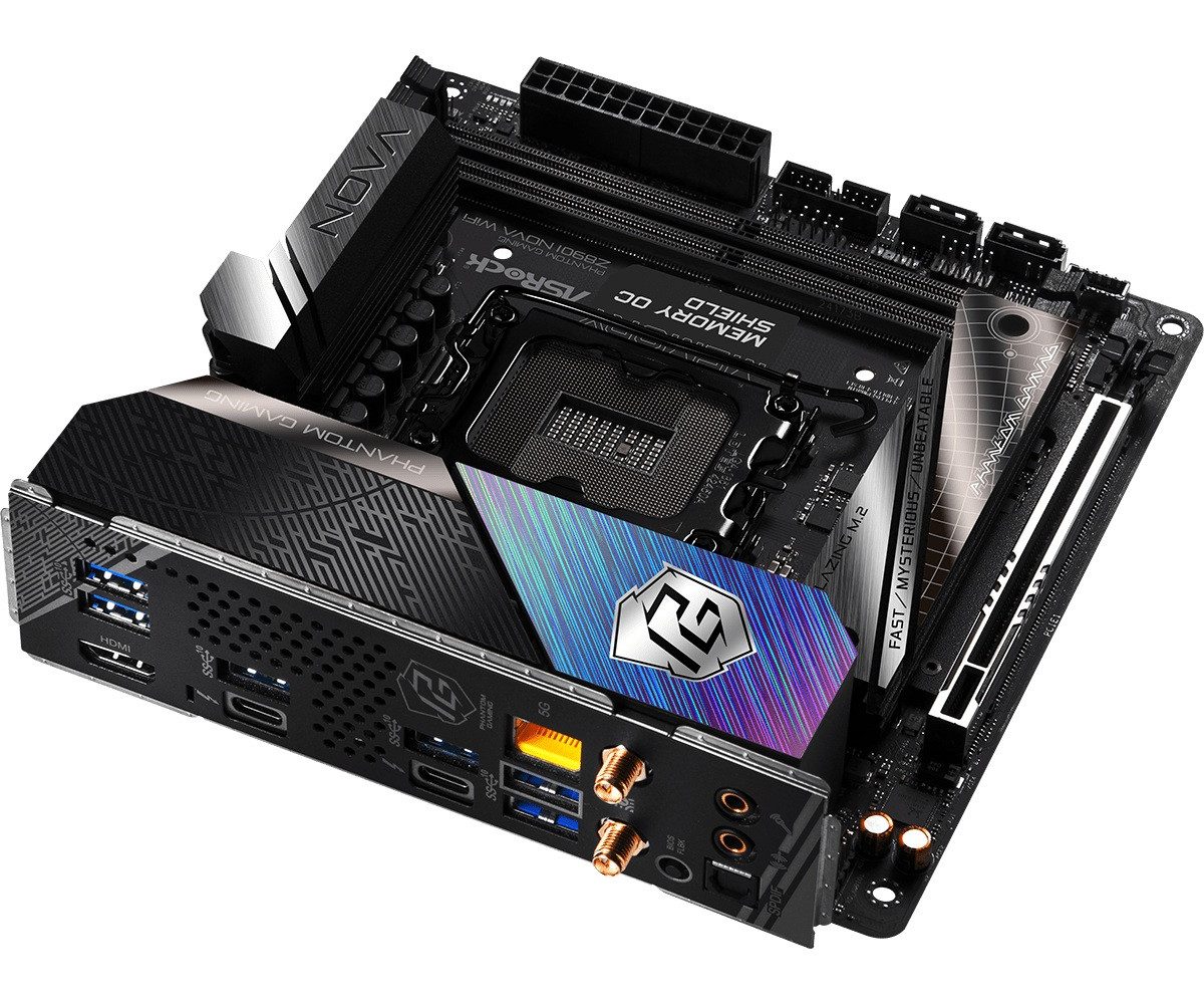ASRock matična plošča Z890I NOVA WIFI, s1851, 2x DDR5, mITX 5