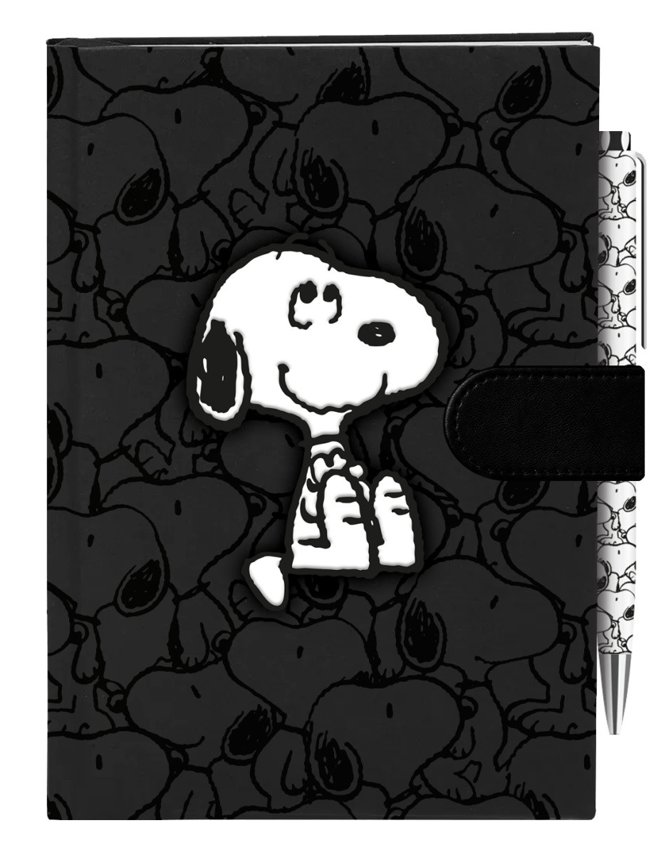Kids Euroswan Peanuts notatnik z žametno prevleko