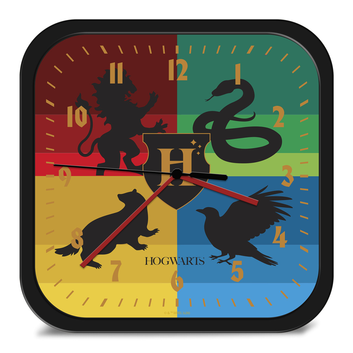 Kids Euroswan Harry Potter kvadratna stenska ura 2
