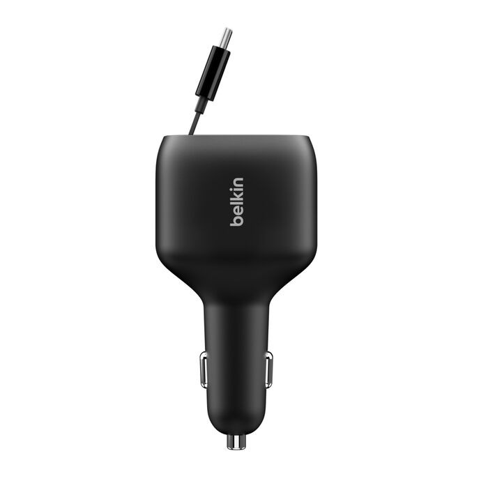 Belkin polnilnik s kablom 75W, 3xUSB-C, črn 5