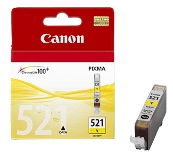 Canon CLI-521 rumena kartuša (inkjet), 2936B001