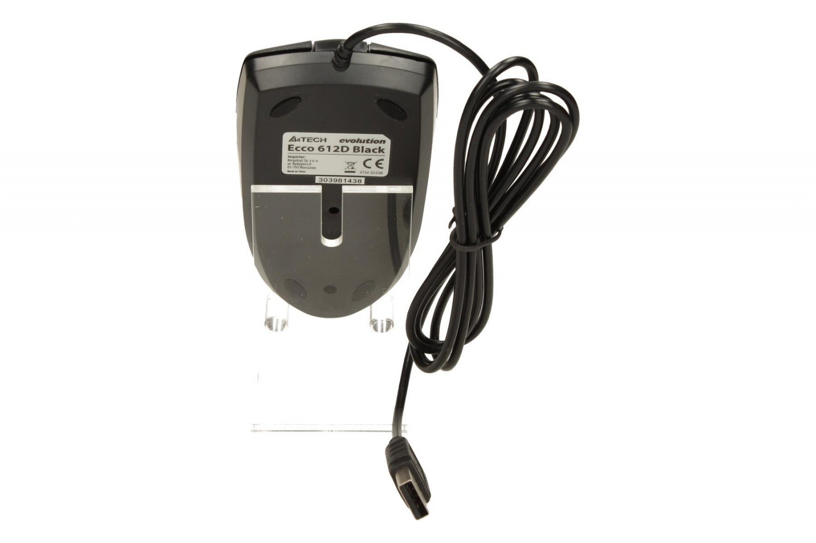 Miška OP-620D USB Double Click, črna 5