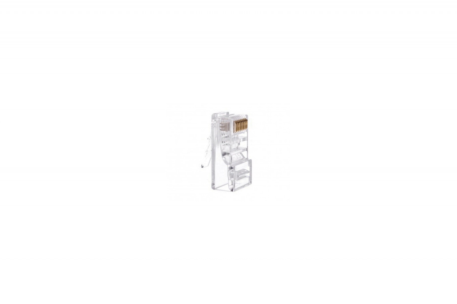 RJ45 konektor kategorije 5e, univerzalni (žica/linka), 100 kos 2