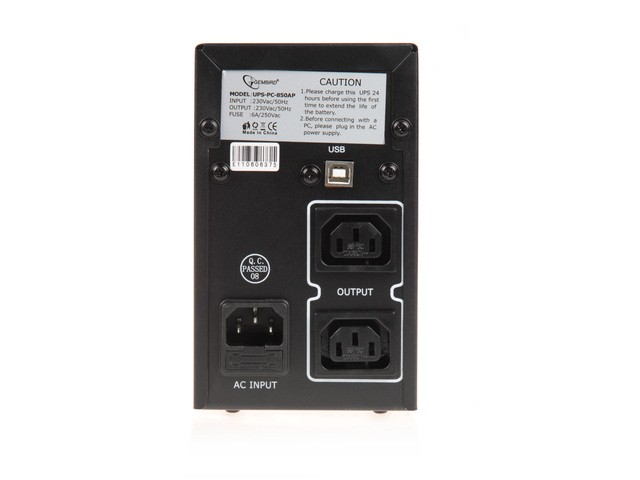 UPS napajalnik POWER CUBE USB, 2x RJ12, 850VA 3