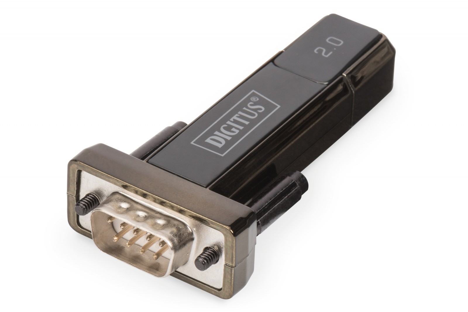 Adapter USB-A 2.0 na RS232 (DB9) z FTDI čipom in vijaki
