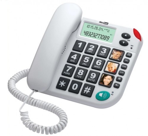 Žični telefon KXT480 BB, bel