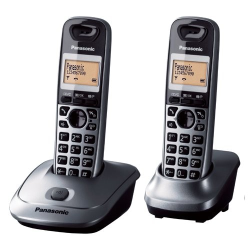 DECT telefon KX-TG2512, titan/duo
