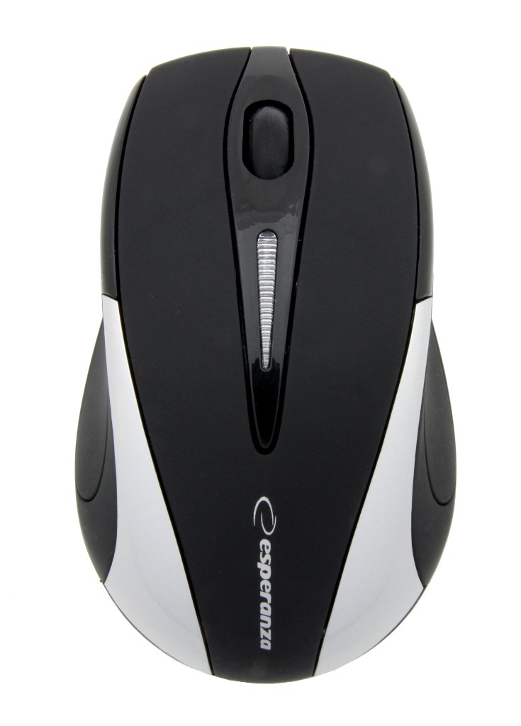 Brezžična optična miška EM101S, USB, 2,4 GHz, Nano sprejemnik 2