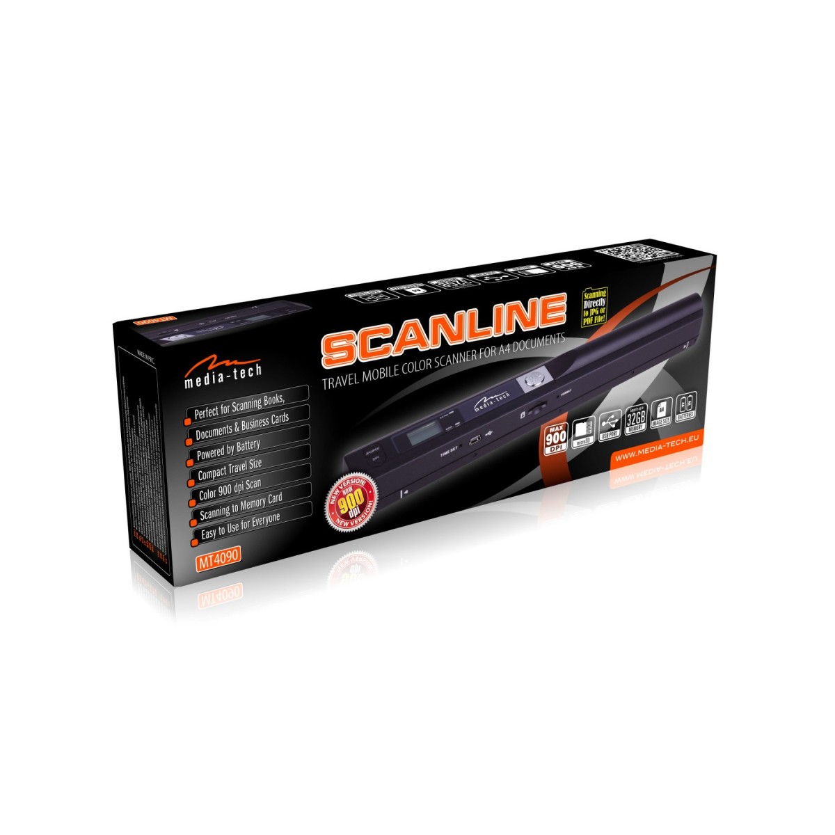 Media-Tech MT4090 V3.1 - prenosni skener 2