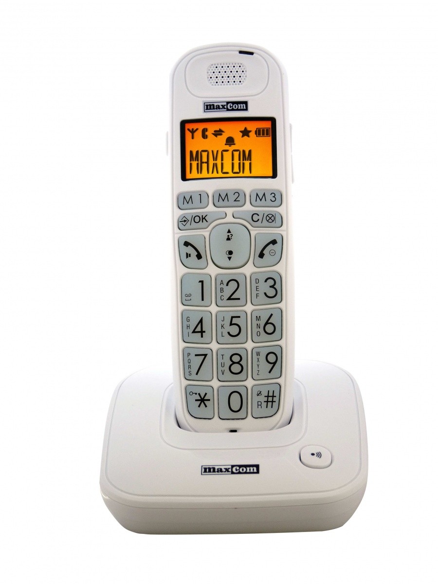 Brezžični DECT telefon MC6800 v beli barvi