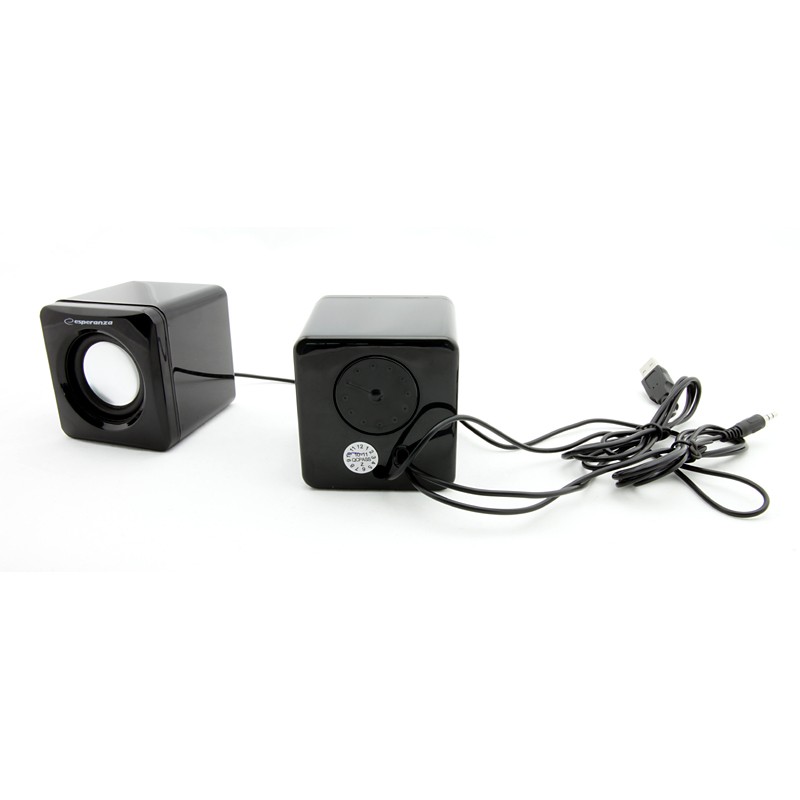 Esperanza CUBE USB 2.0 zvočniki, 2x3W 2