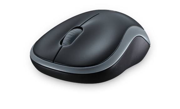 Brezžična miška Logitech M185, siva 4