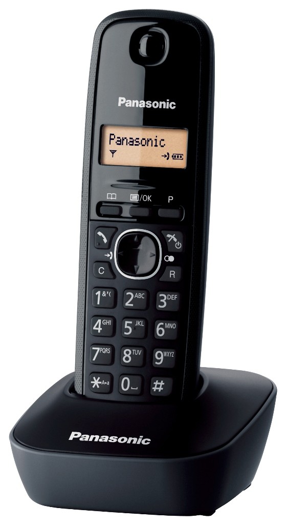 Brezžični DECT telefon Panasonic KX-TG1611, črn 2