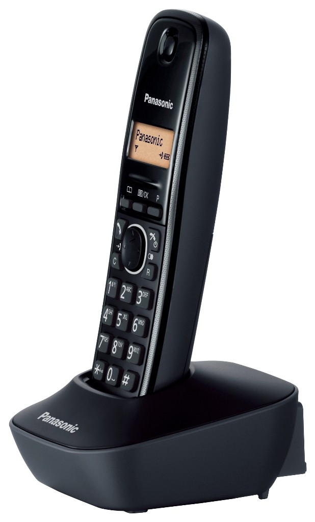Brezžični DECT telefon Panasonic KX-TG1611, črn 4