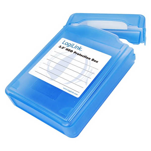 Zaščitna škatla za HDD 3.5" modra