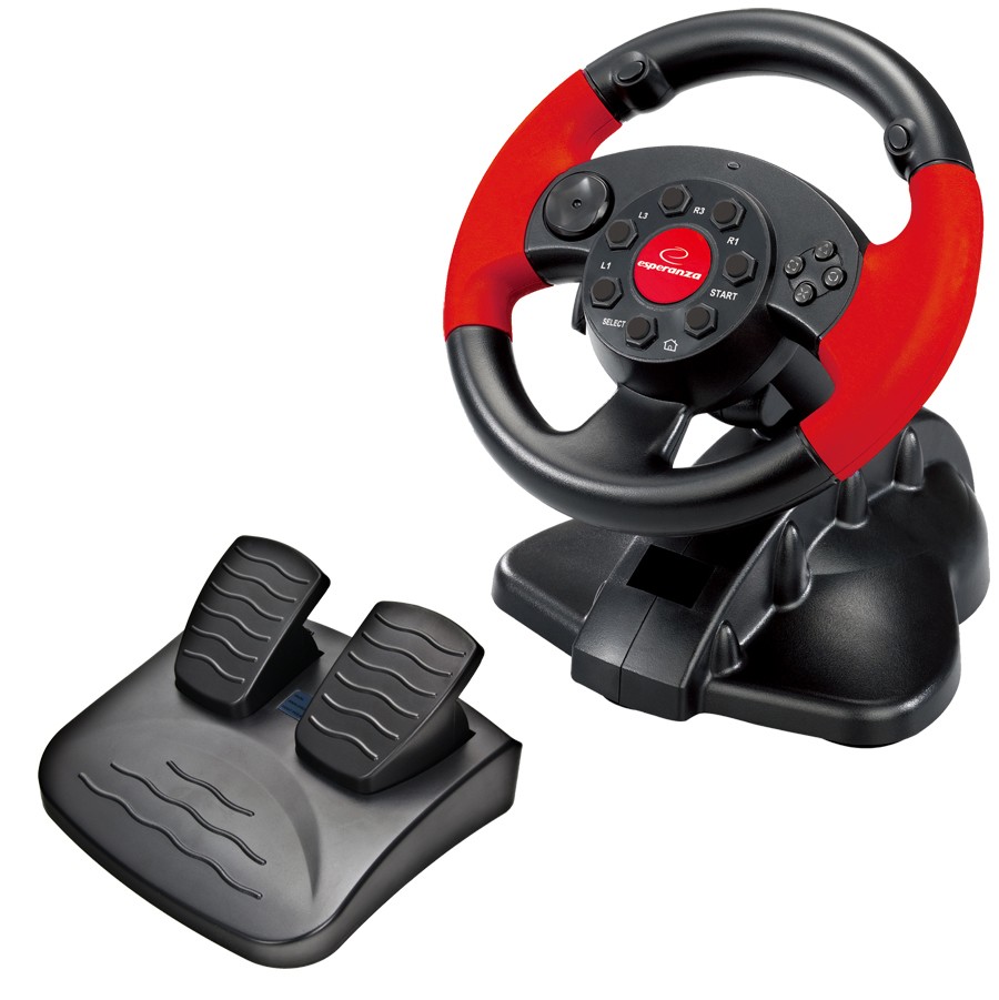 Gaming volan EG103 za PC/PS3 z vibracijsko silo