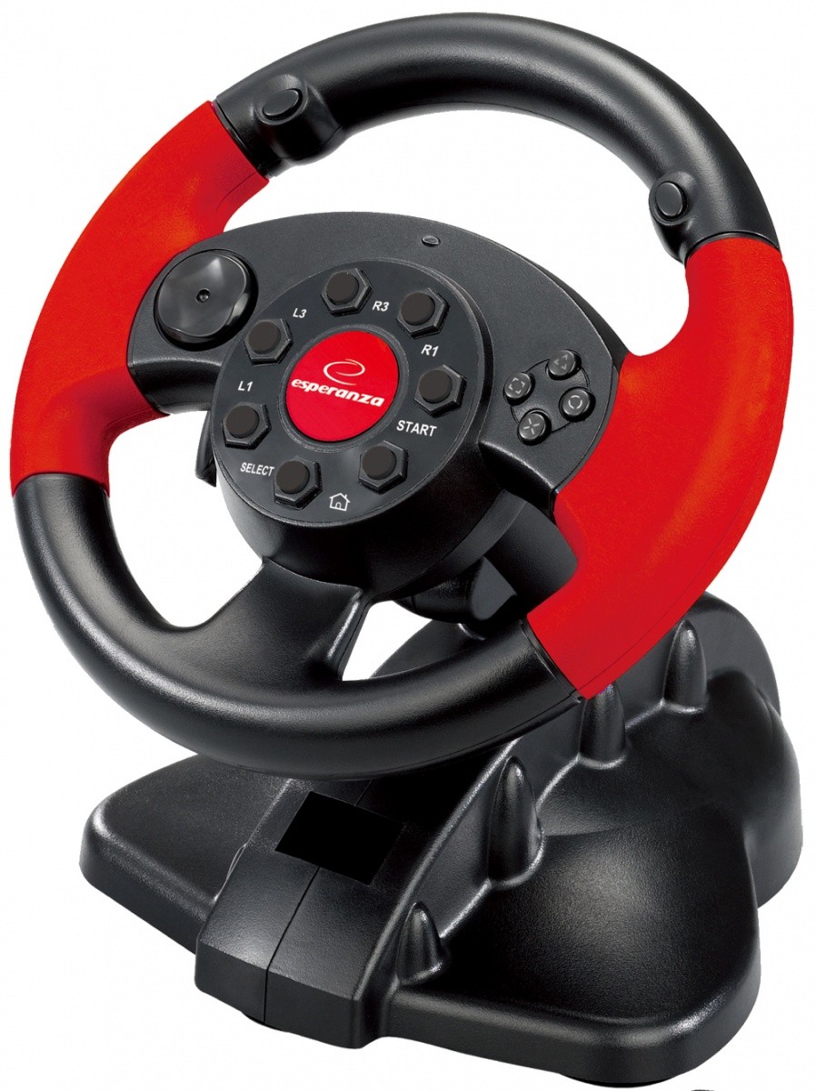 Gaming volan EG103 za PC/PS3 z vibracijsko silo 2