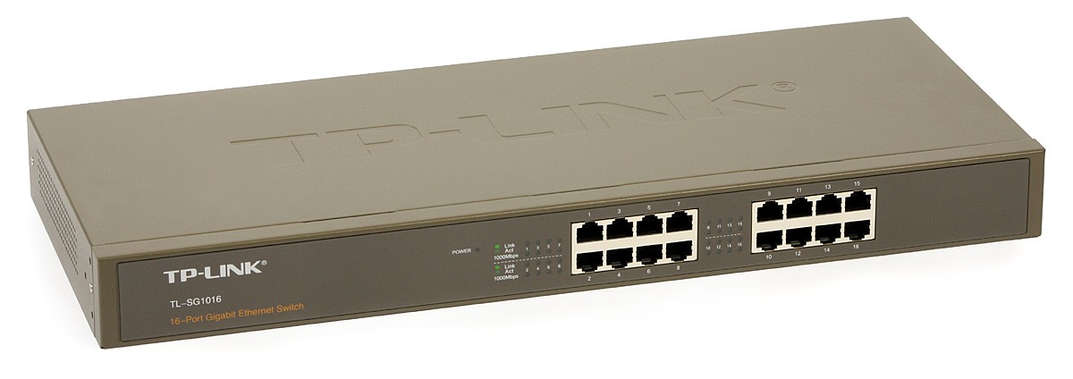 TP-LINK SG1016 mrežni preklopnik, 16x 1GbE 2