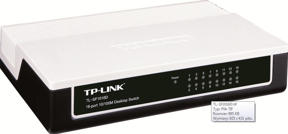 Mrežni preklopnik TP-Link SF1016D, 16x 10/100 Mbps 2