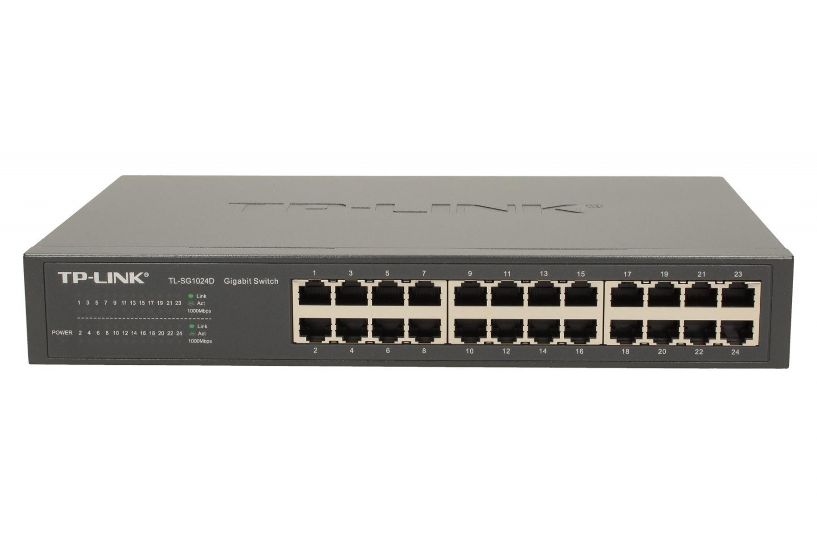 TP-LINK Mrežni stikalnik L2 SG1024D, 24x1GbE, namizni