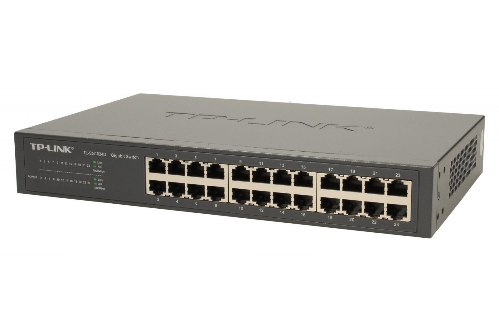 TP-LINK Mrežni stikalnik L2 SG1024D, 24x1GbE, namizni 3