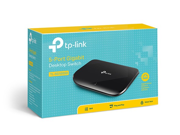 Mrežni preklopnik TP-Link TL-SG1005D, 5x 1 Gbps 5