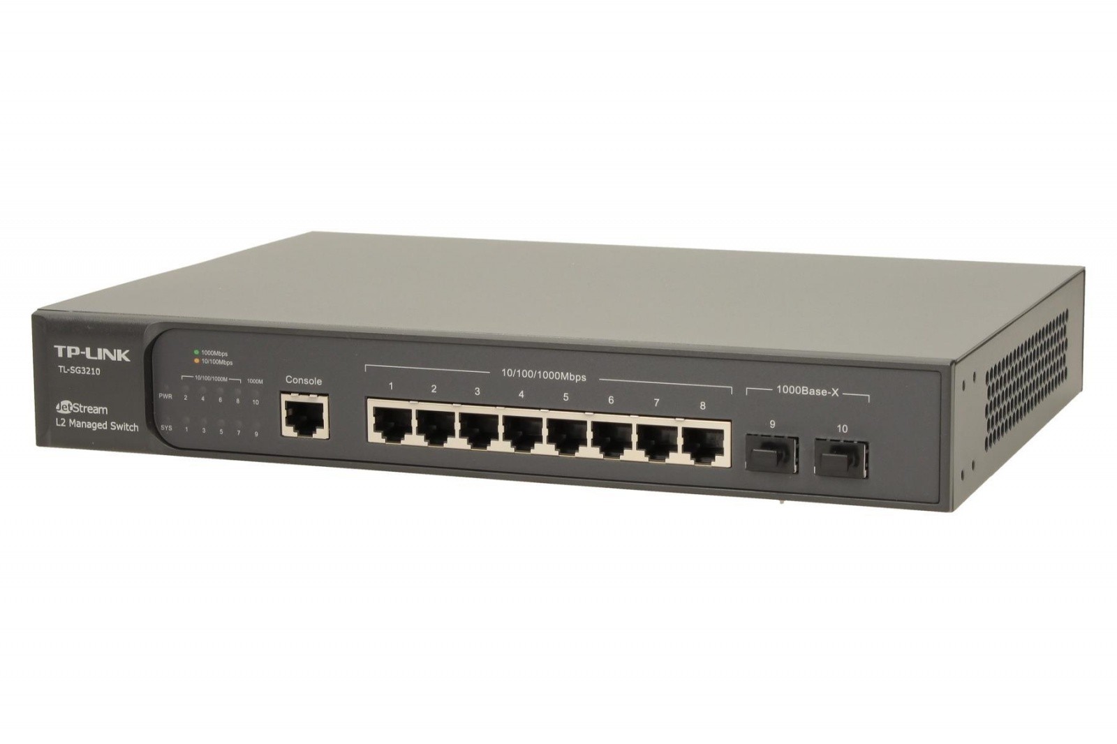 Mrežni switch TL-SG3210, 8xGE, 2xSFP