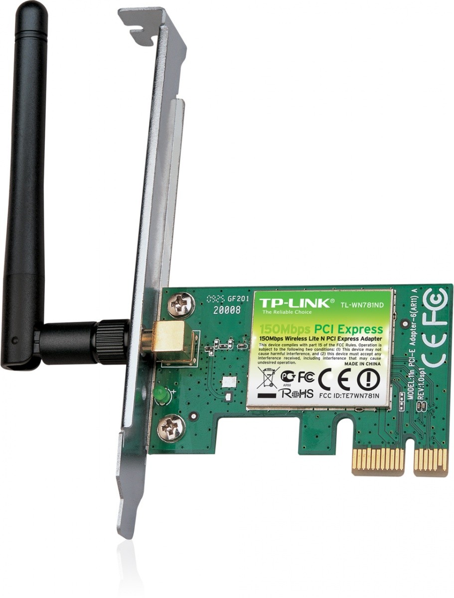 TP-LINK WN781ND WiFi kartica N150 PCI-E, 1x2dBi
