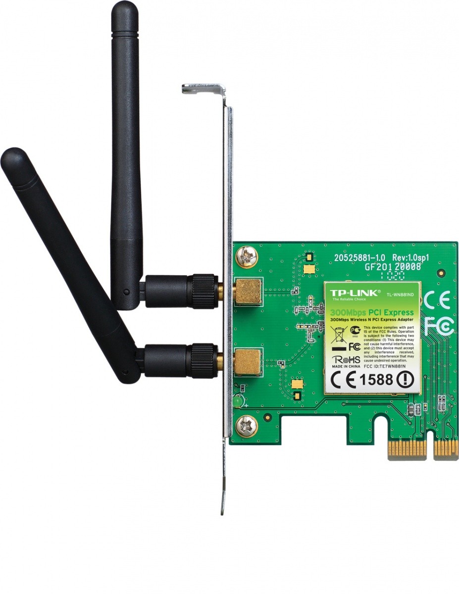 TP-LINK WN881ND WiFi N300 PCI-E mrežna kartica