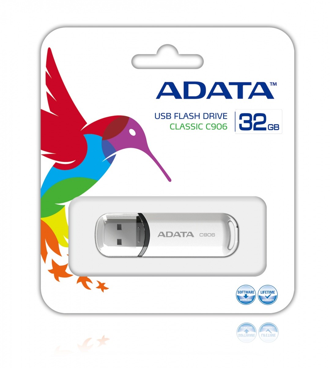USB ključek DashDrive Classic C906 32GB (bel)