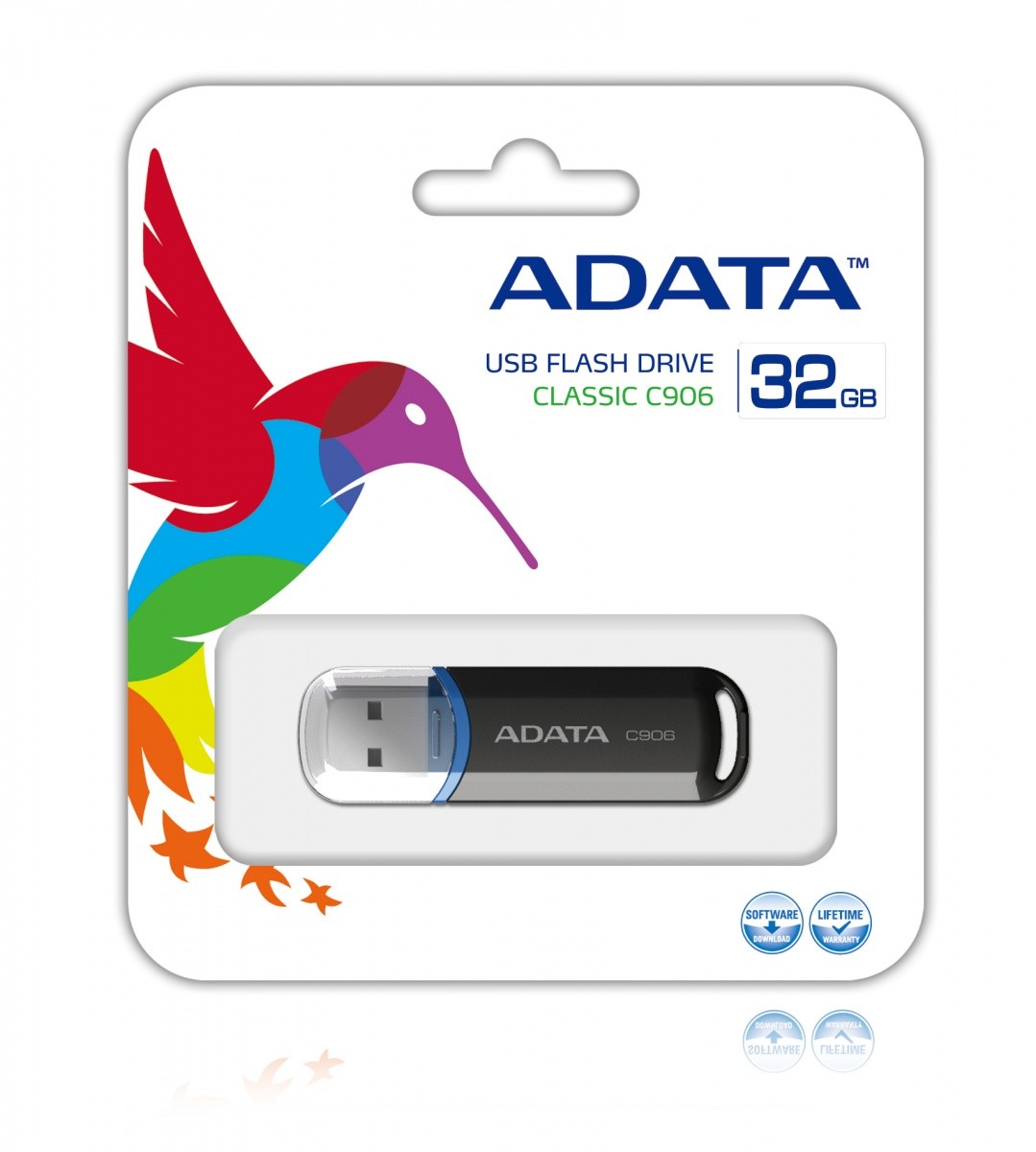 USB ključek DashDrive Classic C906 32GB (črn)