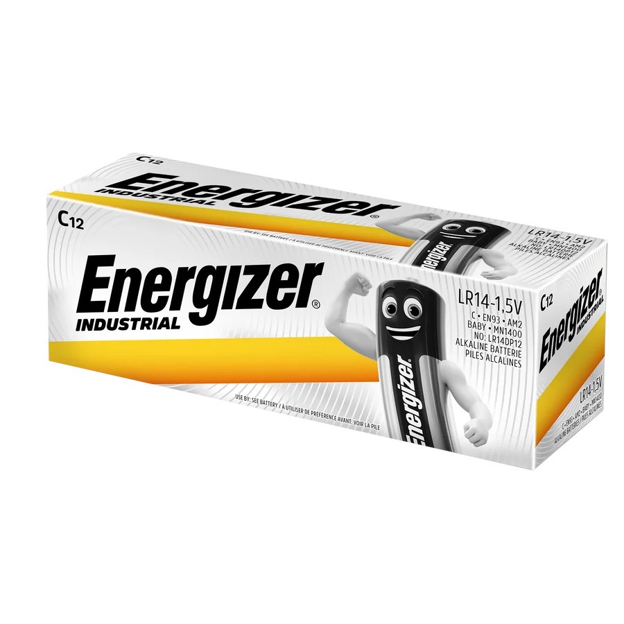 Baterija Industrial alkalna C LR14 (12 kos) 3