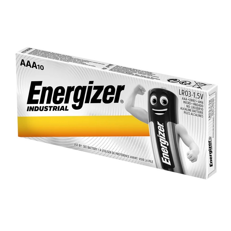 Baterija Industrial alkalna AAA LR03 (10 kos) 3