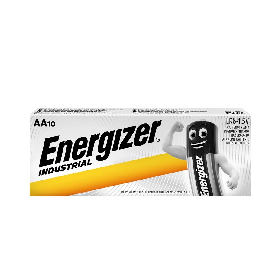 Baterije Energizer Industrial AA LR6, 10 kos.