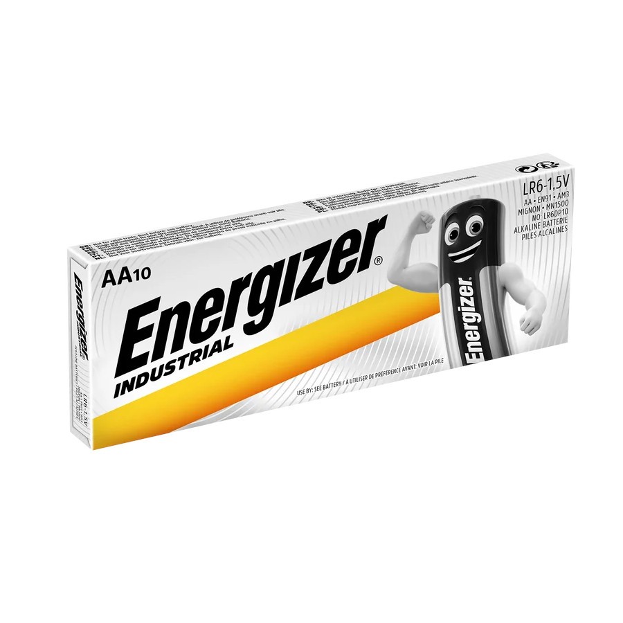 Baterije Energizer Industrial AA LR6, 10 kos. 2