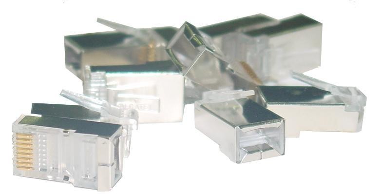 Šk. RJ45 Cat.6 (100 kos)