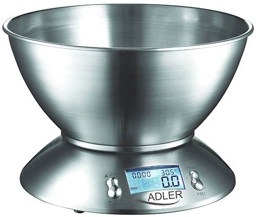 Adler AD 3134 kuhinjska tehtnica, 5 kg, natančnost 1 g