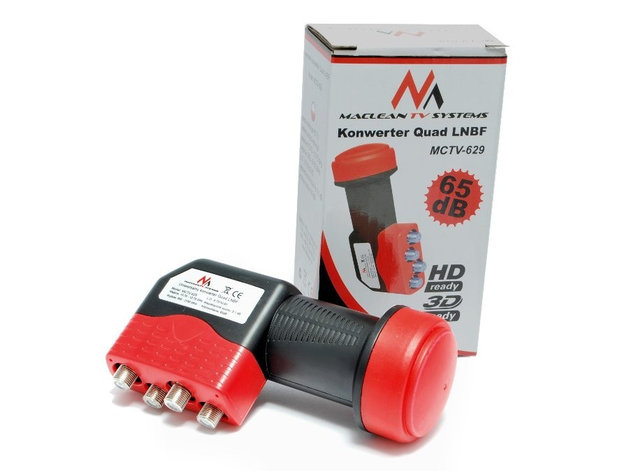 Satelitski pretvornik QUAD 65dB MCTV-629
