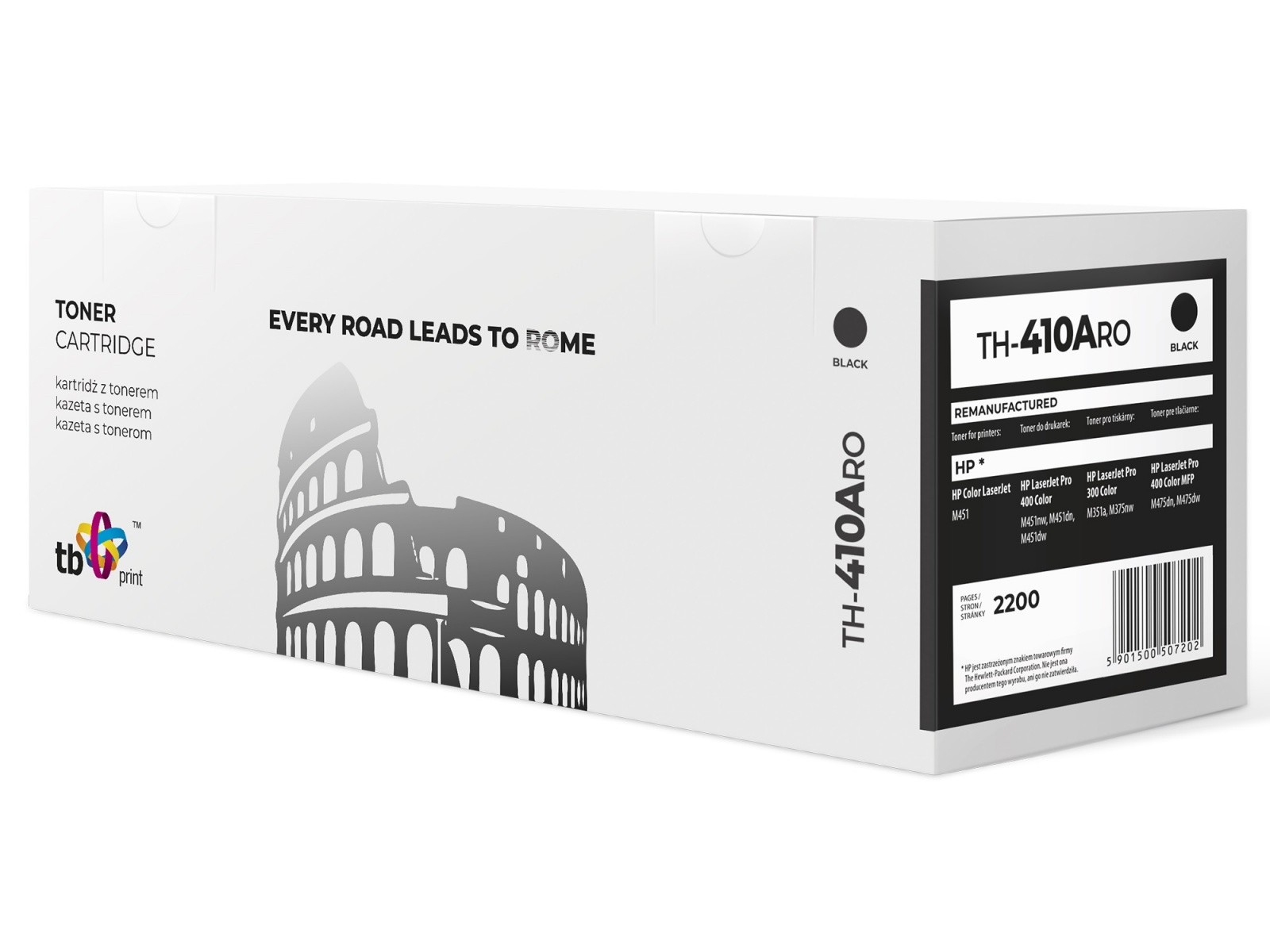 Združljiv toner za HP 305A BK (refurbished)