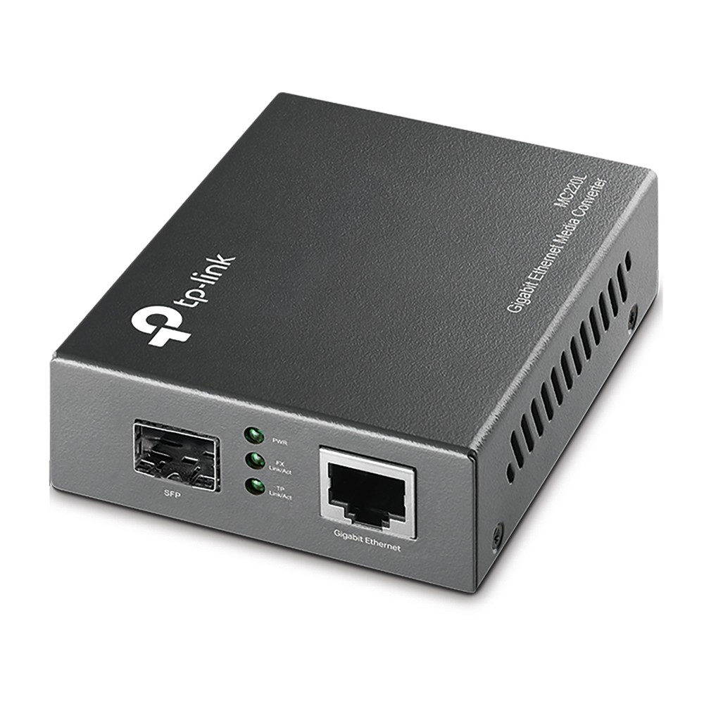 TP-LINK MC220L Gigabit medijski konverter (SFP + RJ45)
