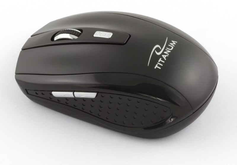 Brezžična miška Titanum SNAPPER TM105K, 1000/1600 DPI, 6 gumbov 2