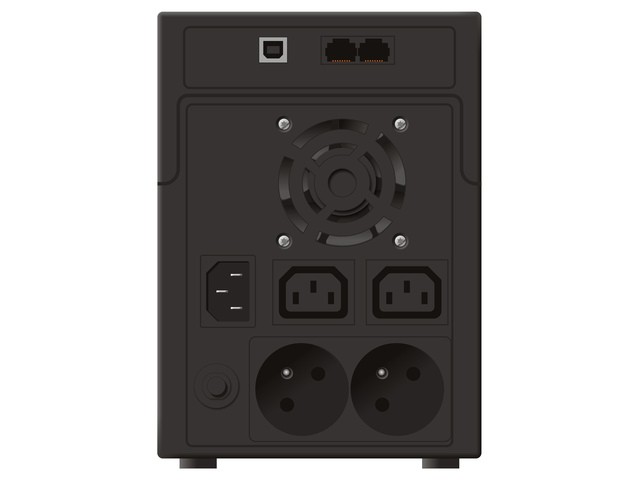 UPS PowerWalker Line-Interactive 2200VA, 2x 230V PL, 2x IEC, RJ11/RJ45, USB 2