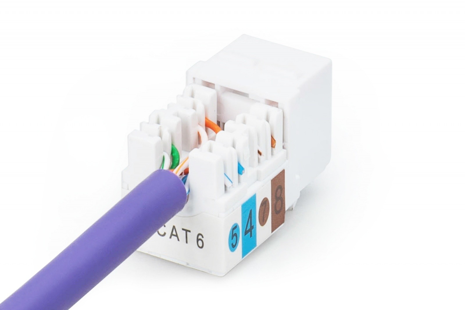 Keystone modul RJ45 Cat.6 UTP LSA 7
