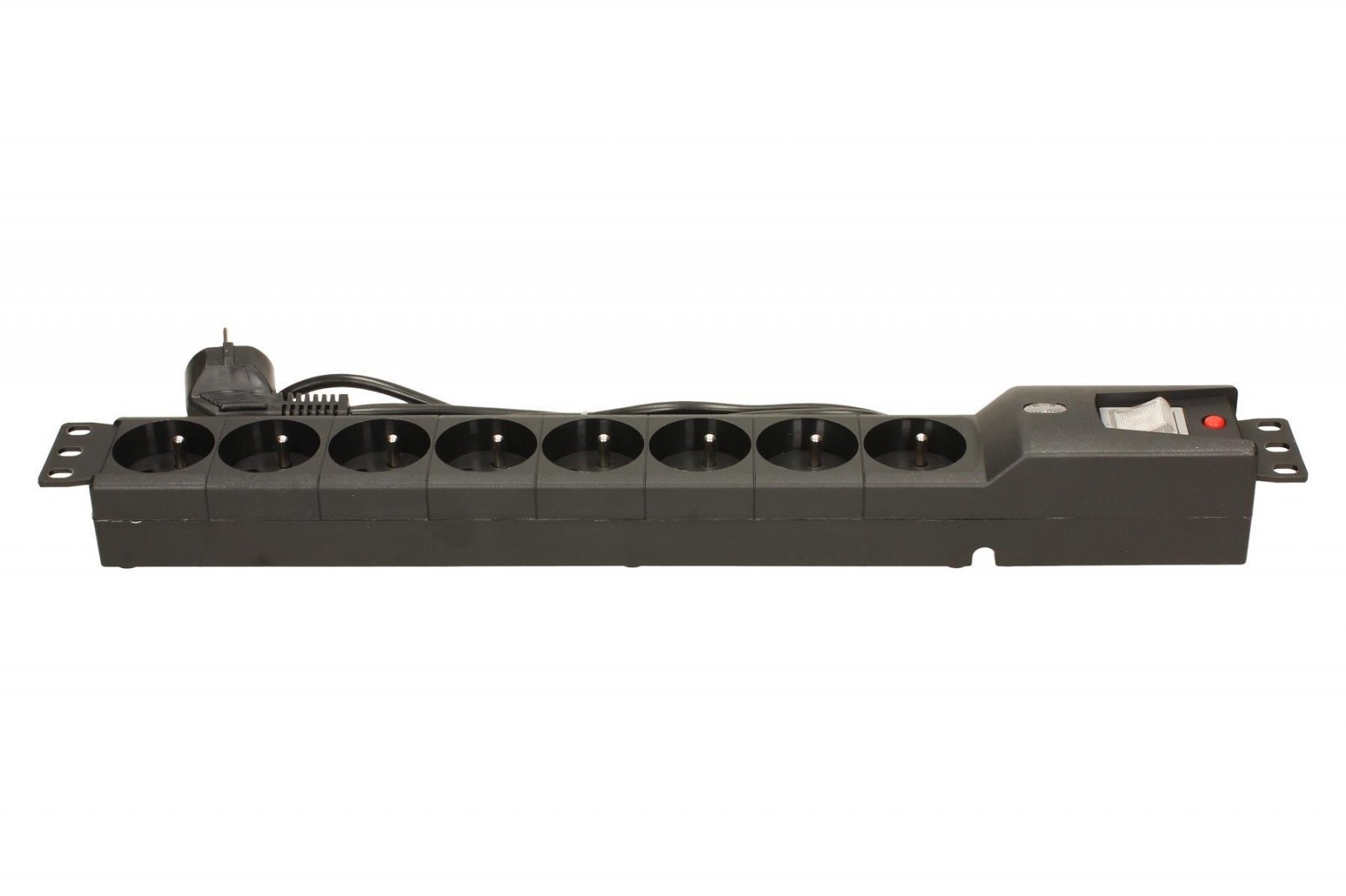 Razdelilnik LXARM 810, 3L, PDU, 1.5m, črn 3
