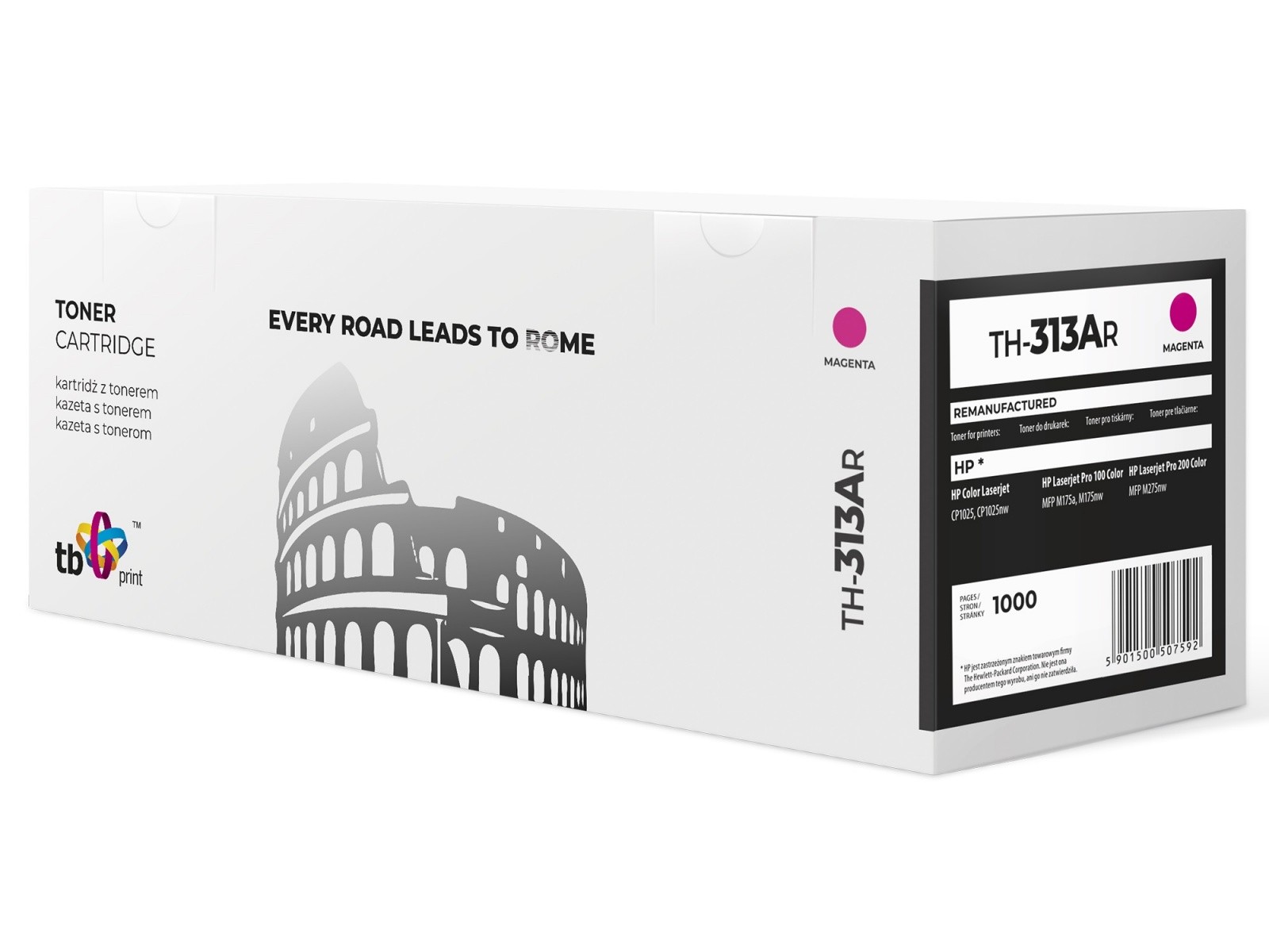 Toner za HP CP 1025, magenta, nadomestni
