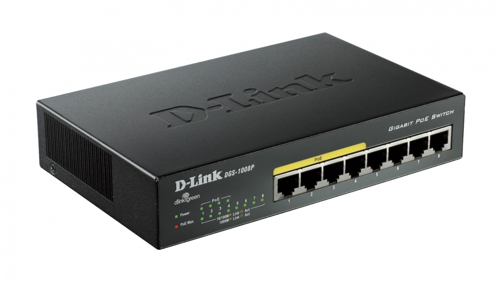 Stikalo 8-portno Gigabit Ethernet, kovinsko 3